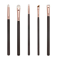 2017 15PCS Professional Powder Foundation Eyeshadow Makeup brushes set Cosmetics Complete Eye Kit+Cosmetic Case Pincel maquiagem