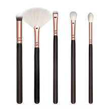 2017 15PCS Professional Powder Foundation Eyeshadow Makeup brushes set Cosmetics Complete Eye Kit+Cosmetic Case Pincel maquiagem