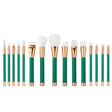 2017 15Pcs Professional Make Up Brushes Set Foundation Powder Eyeshadow Blending Eyebrow Cosmetics Brush