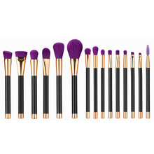 2017 15Pcs Professional Make Up Brushes Set Foundation Powder Eyeshadow Blending Eyebrow Cosmetics Brush