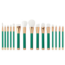 2017 15Pcs Professional Make Up Brushes Set Foundation Powder Eyeshadow Blending Eyebrow Cosmetics Brush