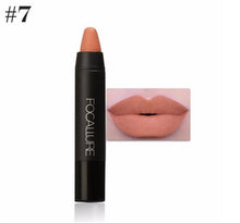 2017 19 Colors Pintalabios Matte Lipsticks Lips Beauty Makeup Cosmetics Waterproof Moisturizer Mate Lip Gloss Brillo de labios