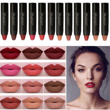 2017 19 Colors Pintalabios Matte Lipsticks Lips Beauty Makeup Cosmetics Waterproof Moisturizer Mate Lip Gloss Brillo de labios