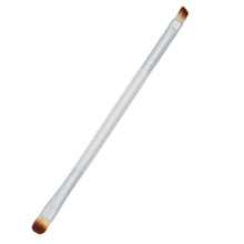 2017 1PCS Makeup brushes Double-end Eye shadow eyeliner brush Eyebrow Foundation Applicator Cosmetic tools Pincel maquiagem