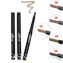 2017 1pc/5pcs Eyebrow Pencil Makeup Waterproof Automatic Rotation Professional Eye Brow Pen Eyebrow Enhancers Cosmetics