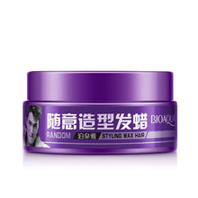 2017 1pclong professional lasting hair wax men styling tools casual pomade fluffy clay modeling stereotypes 88