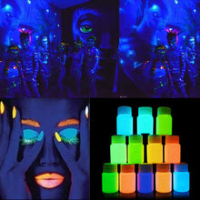 2017 20ml UV Glow Neon Face Body Paint Fluorescent Bright Fluo Irradiate luminescent Party Festival Decoration Party Makeup H