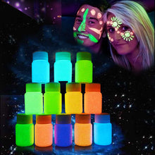 2017 20ml UV Glow Neon Face Body Paint Fluorescent Bright Fluo Irradiate luminescent Party Festival Decoration Party Makeup H