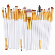 2017 20pcs Makeup brushes set Toiletry Kit Wool Powder Foundation Eyeshadow Eyeliner Cosmetic brush Maquiagem White