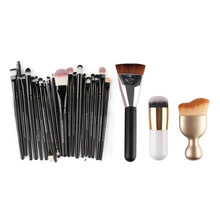 2017 20pcs Makeup brushes set and 8pcs Makeup sponge and 3pcs Foundation Powder Eyeshadow Make up Cosmetic brush