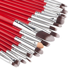 2017 20pcs Makeup brushes sets Make-up Toiletry Kits Wool Powder Foundation Eyeshadow Eyeliner Cosmetic brush Pincel maquiagem