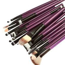 2017 21PCS Professional Makeup brushes set tools Make-up Toiletry Wool Powder Foundation Eyeshadow brush Pinceis de maquiagem