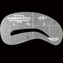 2017 24pcs New Supplementary Artifact Eyebrows Shaped Cards Kit Thrush Card Camber Thrush Posts Beauty Accessories 88