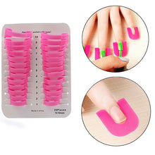 2017 26pcs Nails Art Tool Nail Polish Glue Spill Proof Model Nail Polish Protector Clip Manicure Tool 88