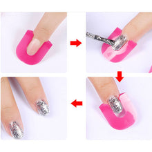 2017 26pcs Nails Art Tool Nail Polish Glue Spill Proof Model Nail Polish Protector Clip Manicure Tool 88