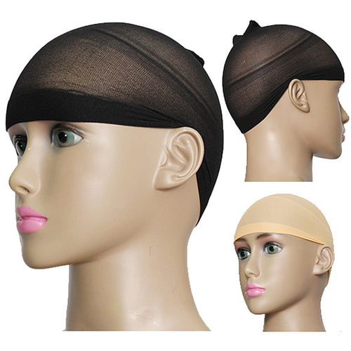 2017 2Pcs Unisex Stocking Wig Liner Cap Nylon Stretch Breathable Mesh