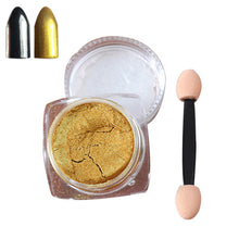 2017 2g/Box Gold Nail Art Glitter Powder Shinning Nail Mirror Powder Makeup Art DIY Chrome Pigment