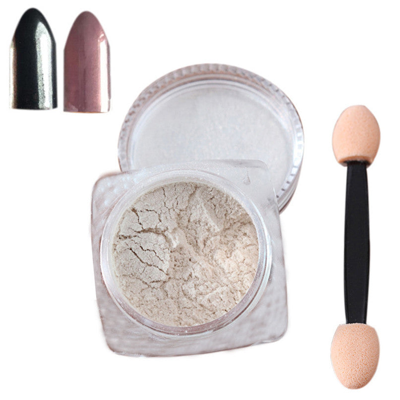 2017 2g/Box Nail Glitter Powder Shinning Nail Art Mirror Powder Makeup tools DIY Chrome Pigment Pink