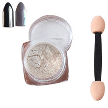 2017 2g/Box Sliver Nail Glitter Powder Shinning Nail Mirror Powder Makeup Art DIY Chrome Pigment Nail Art