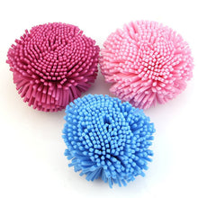 2017 2pcs New Bath/Shower Body Exfoliate Puff Sponge Mesh EVA Colorful Bath Ball 88
