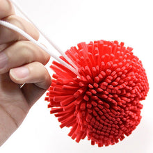 2017 2pcs New Bath/Shower Body Exfoliate Puff Sponge Mesh EVA Colorful Bath Ball 88