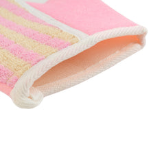 2017 2pcs New Lovely Shower Scrubber Back Scrub Exfoliating Body Massage Sponge Bath Gloves Sale