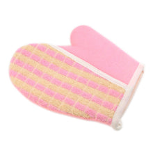2017 2pcs New Lovely Shower Scrubber Back Scrub Exfoliating Body Massage Sponge Bath Gloves Sale