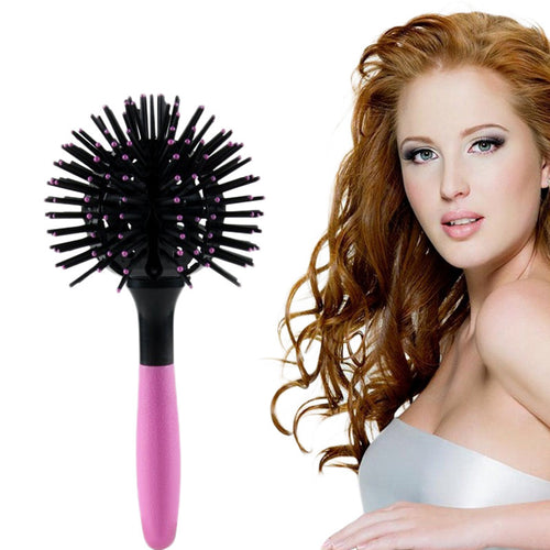 2017 3D Massage Comb Spherical Comb Curly Hair Comb Pear Length Hair Styling Tools 88