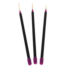 2017 3pcs Nail Pens Hot sale women Plastic Nail Liner brushes DIY Nail Art Tips Tools Polish Pen Nail art decorations Maquiagem