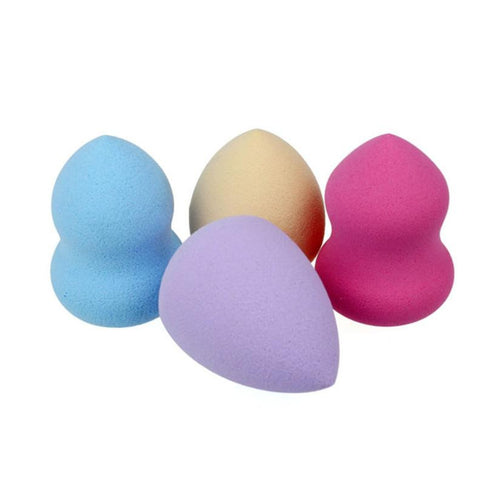2017 4PCS Beauty Makeup sponge Cosmetic Puff Flawless Powder Foundation Smooth Multi Shape Make up sponge Pincel maquiagem