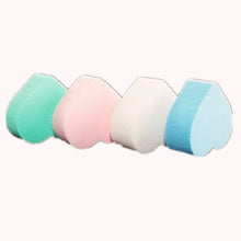 2017 4PCS Professional Beauty Flawless Makeup sponge Foundation Powder Brush Puff Heart-shaped Sponges