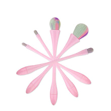 2017 5 Pcs Set Makeup Brushes Drop Shape Colorful Lipbrush Concealer Brush Tool Eye Shadow Make Up Brush Suit
