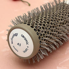 2017 5 Sizes Hair Brush Ceramic Iron Round Comb Barber Dressing Salon Styling 88 2017