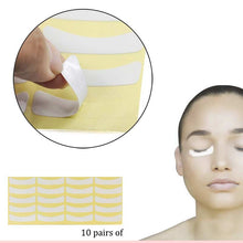 2017 50 Pair Paper Patches Eyelash Under Eye Pads Lash Eyelash Extension Paper Patches Eye Tips Sticker Wraps