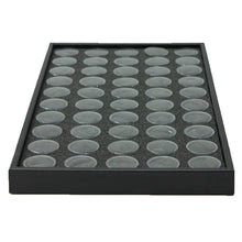 2017 50 Pots Nail Art Manicure Empty Glitter Dust Powder Jewelry Display Box Cases Decorations Storage Plate Tool