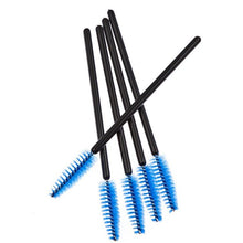 2017 50PCS Disposable Eyelash Brush Mascara Wands Eye lashes natural Cosmetic Makeup Brushes Eyelashes Extension Lashes