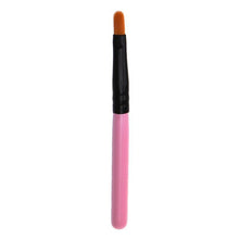 2017 5PCS Makeup brushes Synthetic hair Cosmetic Foundation Blush Lip brush for Lip gross Lipstick Pinceis de maquiagem Pink