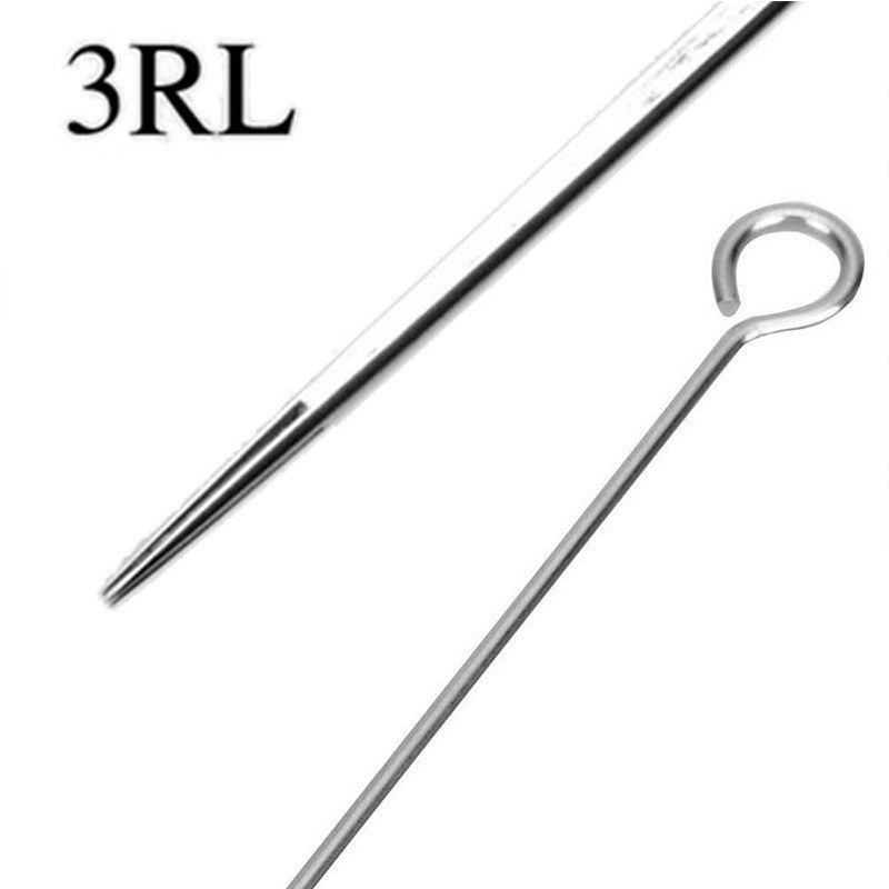 2017 5pcs 3RL Disposable Tattoo Needle 316 Stainless Steel Medical Supply