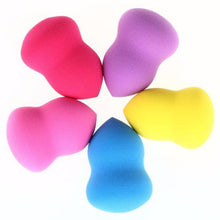 2017 5pcs Professional Beauty Flawless Makeup sponge Blending Powder Foundation Puff Multi Shape Sponges Pincel maquiagem