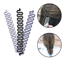 2017 6Colors Fashion Hair Braiding Braider Tool Roller With Magic Hair Twist Styling Bun Maker 88