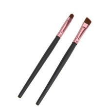 2017 6PCS Cosmetic brush for powder Professional Makeup Brushes Set Lipstick Lip Eyeshadow Foundation Brush Gold