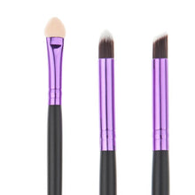 2017 6PCS Cosmetics Make up brush Lip Blusher Powder Foundation Eyeshadow Eyeliner Professional Makeup brushes Pincel maquiagem