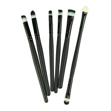 2017 6PCS Makeup brushes tools Eye brush Eyeshadow Eyeliner Nose Smoky Eyebrow Comestic Make up brush Set Pinceis de maquiagem