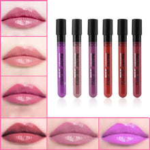 2017 6PCS Matte Lip gloss Lipstick Beauty Velvet Waterproof Super Long lasting lipsticks Not Fade Brillo de labios Maquiagem