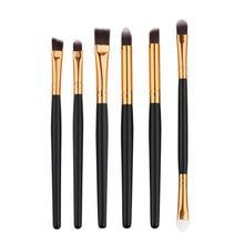 2017 6Pcs Professional Makeup Brush Sets Cosmetic Foundation Eyeshadow Eyeliner Lip Brushes Tool