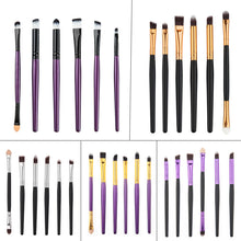 2017 6Pcs Professional Makeup Brush Sets Cosmetic Foundation Eyeshadow Eyeliner Lip Brushes Tool