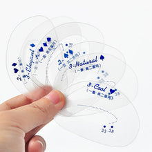 2017 6pcs Eyebrow Stencils Eyeshadow Models Card Auxiliary Tools Tracing Card Eye Shadow Drawing Eye Makeup Tools 2017
