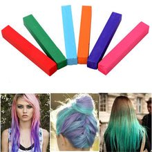 2017 6pcs Hair Chalk DIY Easy Temporary Salon Colors Hair Chalk Dye Soft Hair Pastels Kit Hair Beauty Care