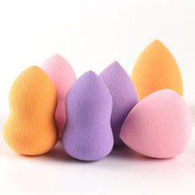 2017 6pcs Professional Makeup sponge Beauty Flawless Makeup Blending Concealer Powder Foundation Puff Korean Multi Shape Sponges