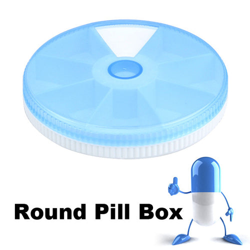 2017 7 Day Weekly Medicine Organizer Pill Box Deft Case Random Color